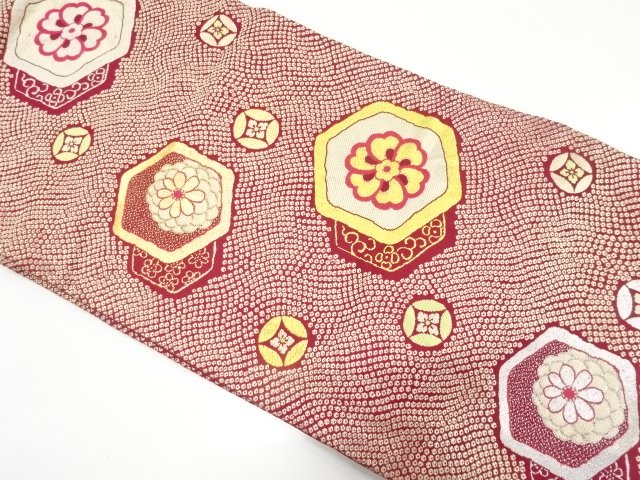 Japanese Kimono / Antique / Nagoya Obi Combined weave
